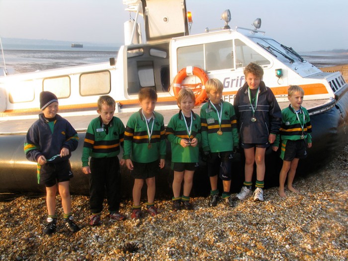 Scramble on the Bramble rugby minis