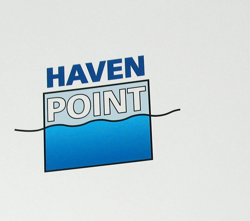 Haven Point Development logo design