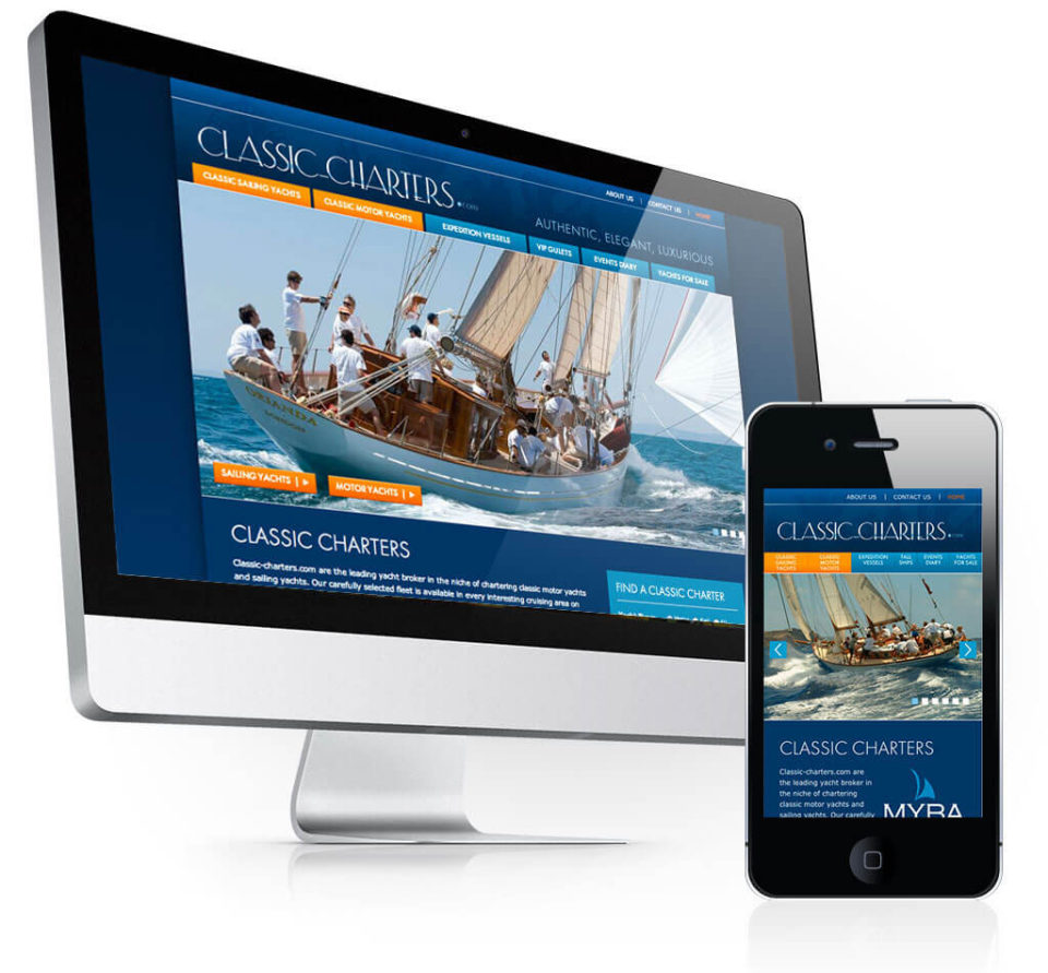 Classic Charters Website