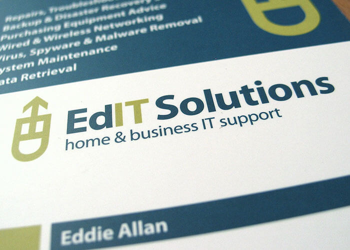 EdIT Solutions logo design