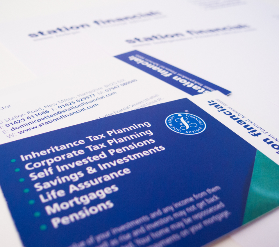 Station Financial Stationery by Tinstar Design