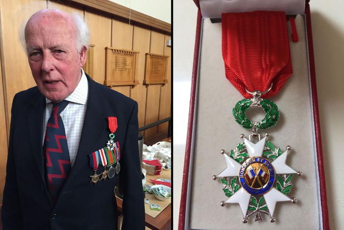 Marc van Hasselt et la Légion d'honneur