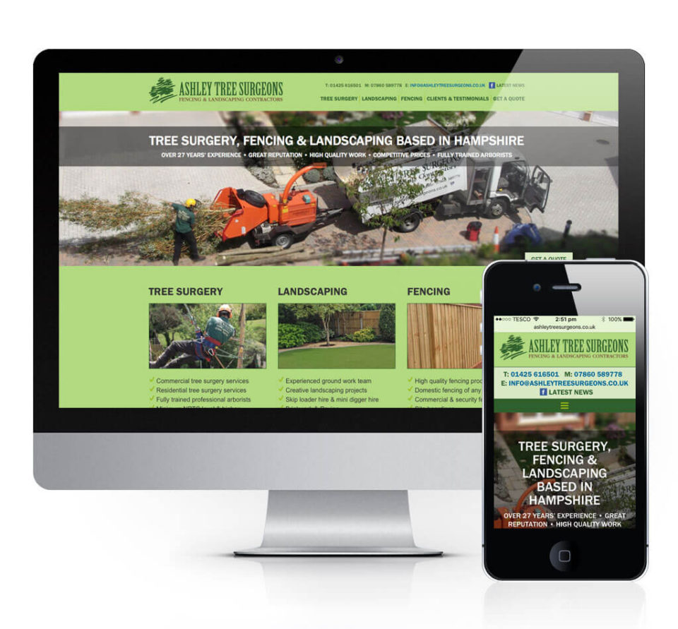 Ashley Tree Surgeons Home Page