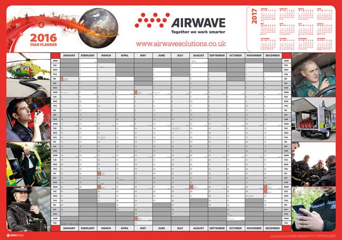 2016 Year Planner