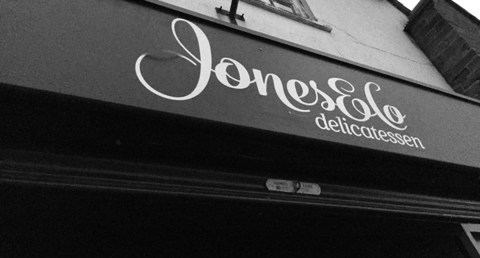 Jones & Co Delicatessen Signage