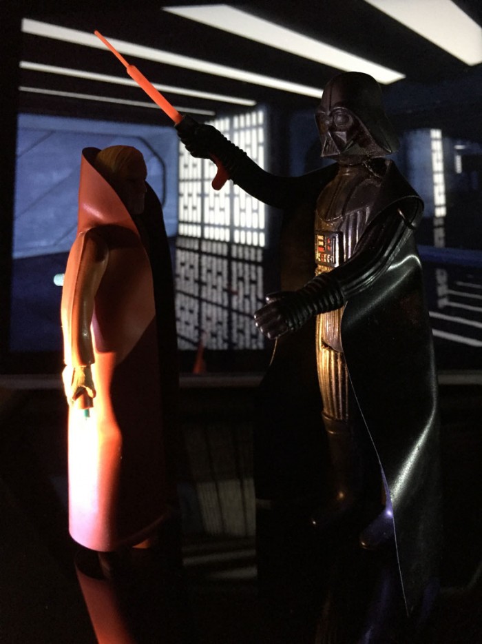 Darth Vader Killing Ben Kenobi