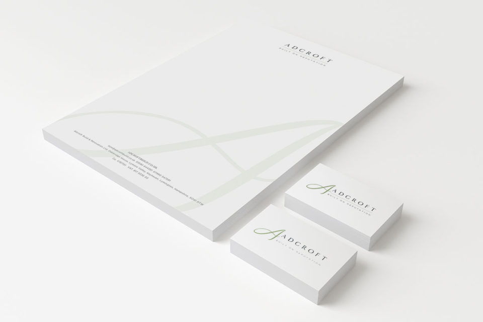 Adcroft Stationery Design