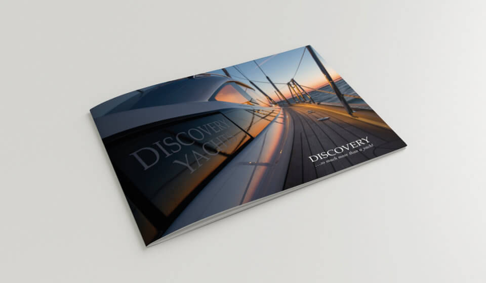 Discovery Yachts brochure design