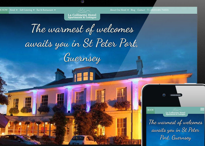 La Collinette Hotel Website Design