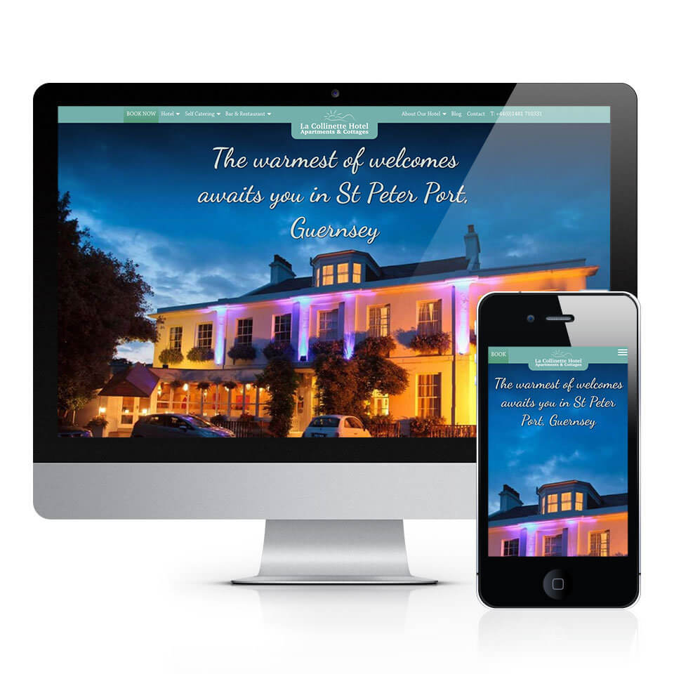 La Collinette Hotel Website Design