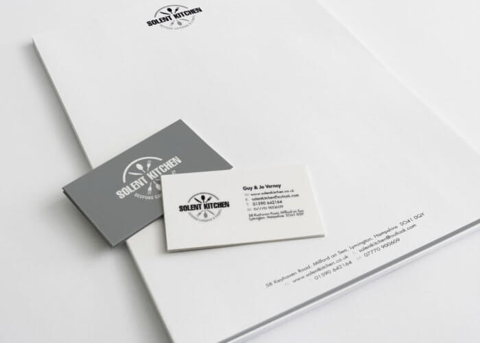 Solent Kitchen Stationery Design