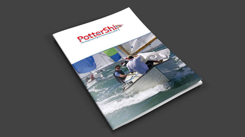 The Royal Lymington Yacht Club Pottership Magazine Cover