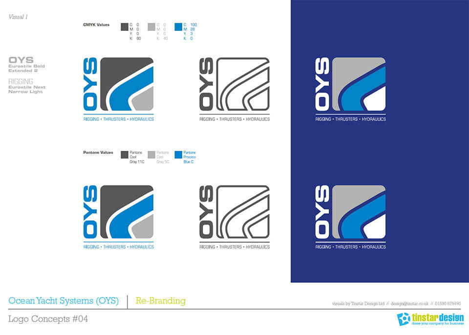 OYS simple logo guidelines and information