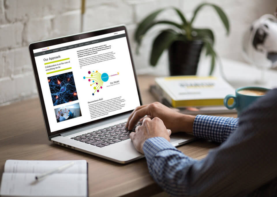 AstraZeneca Neuroscience Web Design