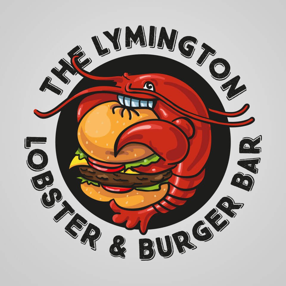 The Lymington Lobster & Burger Bar Logo Design