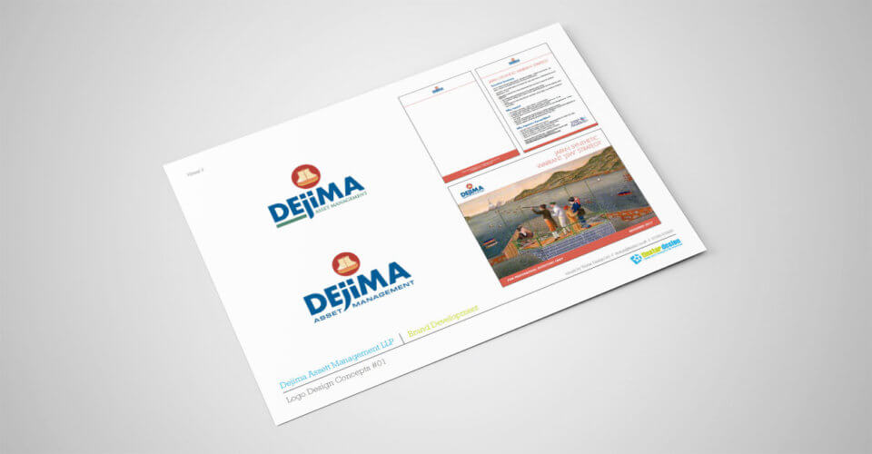 Dejima Asset Management refined logo concepts