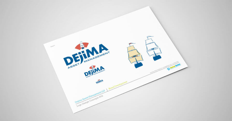 Dejima Asset Management final logo design