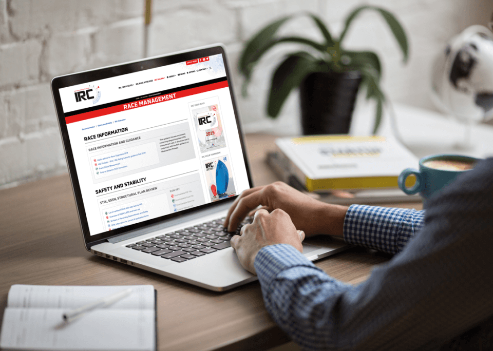 IRC Website Design - Race Management
