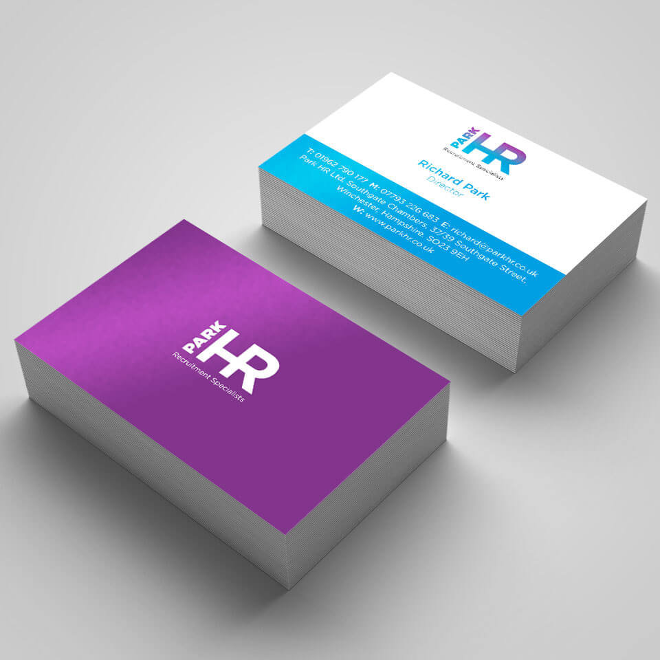 Park HR Recruitment Business Card Design