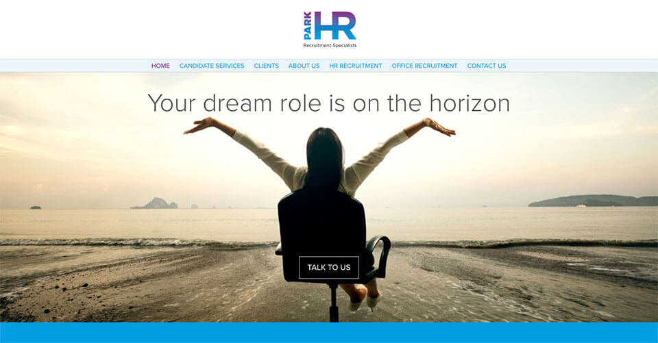 Park HR Recruitment Specialists Website