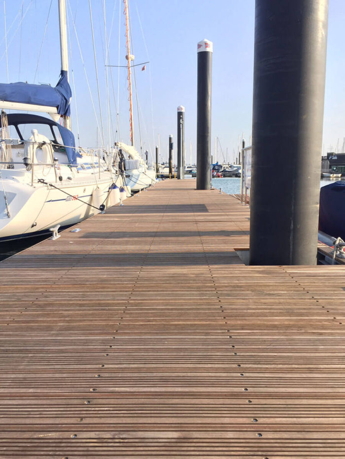 The Royal Lymington Yacht Club Pontoons