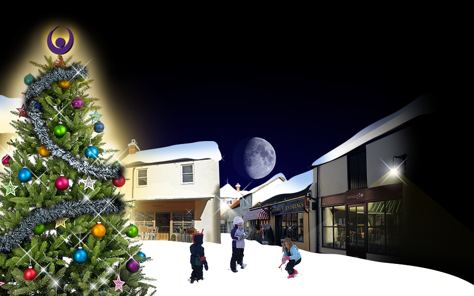 Angel Courtyard Christmas Ad Image Development 05