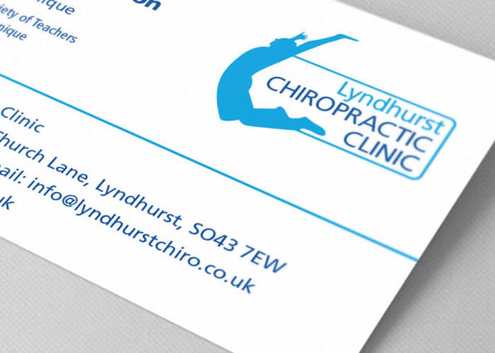 Lyndhurst Chiropractic Clinic branding