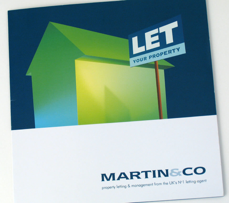 Martin & Co Letting Agents landlord brochure cover