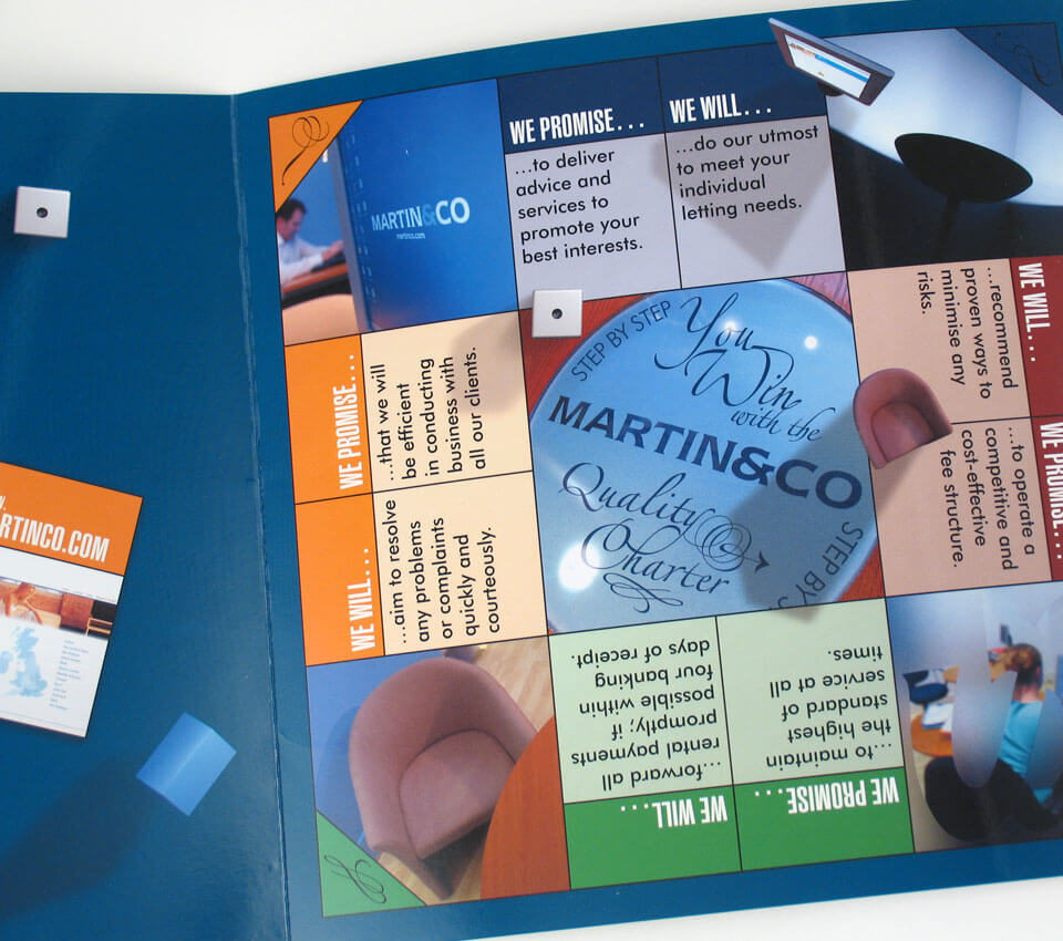 Martin & Co Letting Agents landlord brochure design