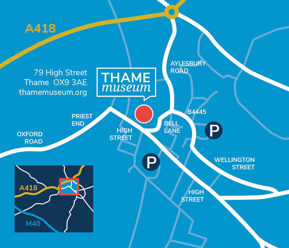 Thame Museum Location Map