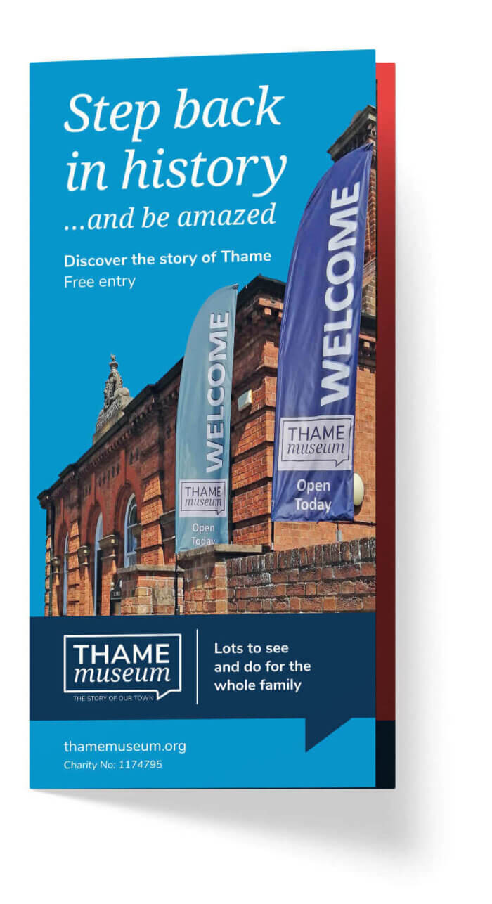 Leaflet Design, Thame Museum